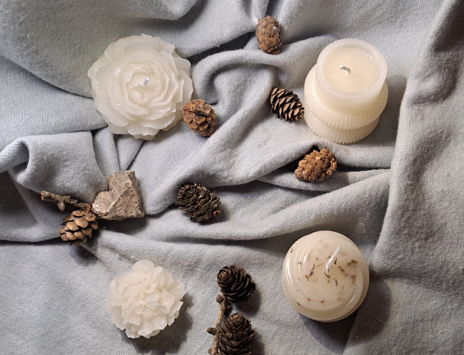 COMPOSIZIONE SET CANDELE